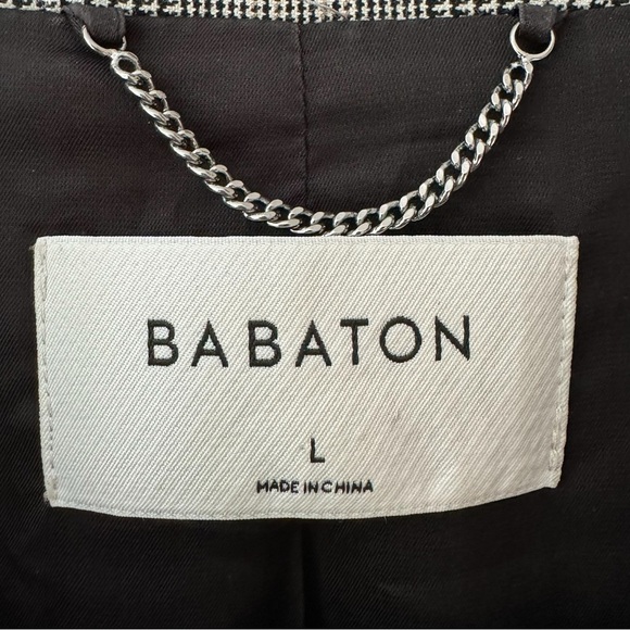 Babaton Aritzia Oversized Blazer - Size L - Oversized Fit - Plaid Check - Picture 6 of 8